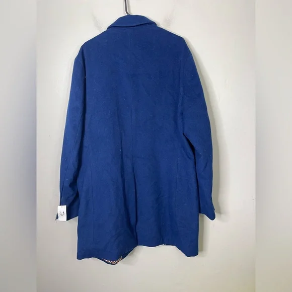 PAISLEY AND GRAY NWT SAPPHIRE Wool TOP COAT SIZE XXL MSRP $220 SLIM FIT - Picture 10 of 10